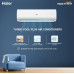 Air Conditioner: Haier 1.5 Ton 2 Star Fixed Speed Split AC (Copper, Antibacterial Filter, 2023 Model, HSU18T-TQS2BE-FS, White)